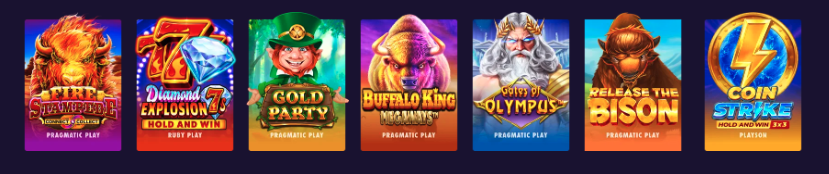 Featured Slot Games Collection